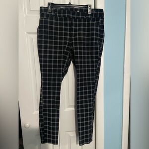 Plaid pixie pants